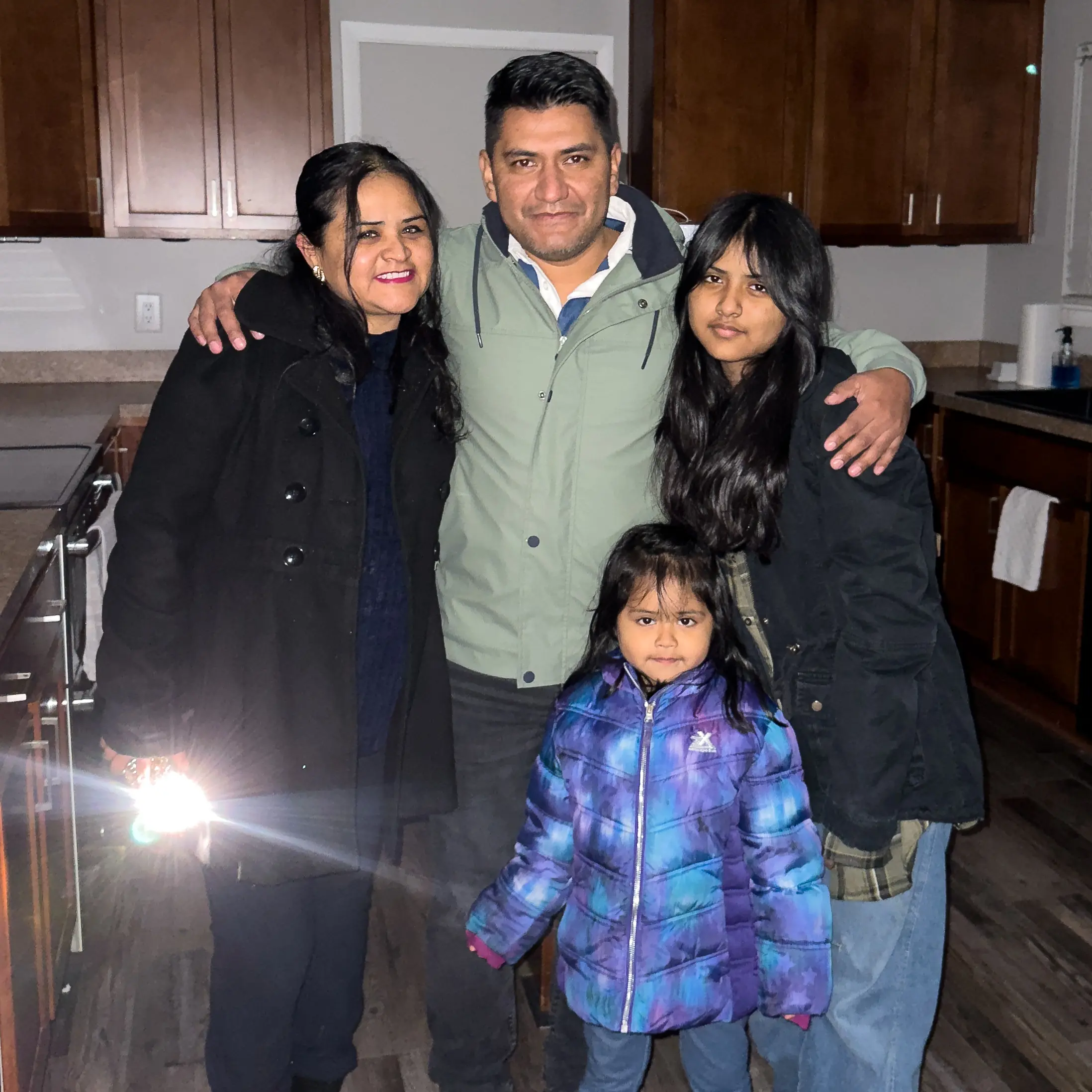 The Hendersons, first-time buyers